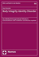 Body Integrity Identity Disorder