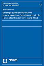 Zur Empirischen Ermittlung Von Evidenzbasiertem Patientennutzen in Der Hausarztzentrierten Versorgung (Hzv)