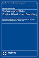 Verfassungsrechtliche Kontinuitaten Im Land Oldenburg