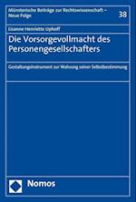 Die Vorsorgevollmacht Des Personengesellschafters