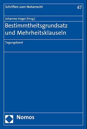 Bestimmtheitsgrundsatz und Mehrheitsklauseln