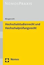 Morgenroth, C: Hochschulstudienrecht und Hochschulprüfungsre