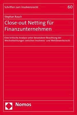 Close-Out Netting Fur Finanzunternehmen