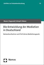 Die Entwicklung Der Mediation in Deutschland