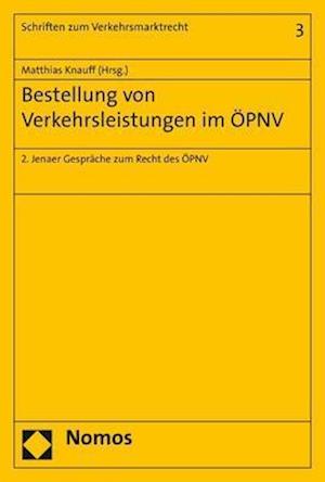 Bestellung Von Verkehrsleistungen Im Opnv