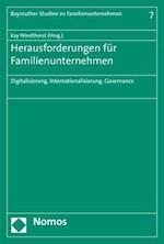 Aktuelle Herausforderungen Fur Familienunternehmen