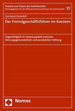 Der Fremdgeschaftsfuhrer Im Konzern