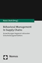Behavioral Management in Supply Chains