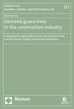 Demand Guarantees in the Construction Industry