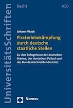 Pirateriebekampfung Durch Deutsche Staatliche Stellen