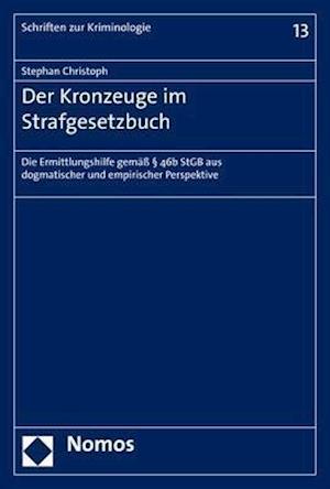 Der Kronzeuge Im Strafgesetzbuch