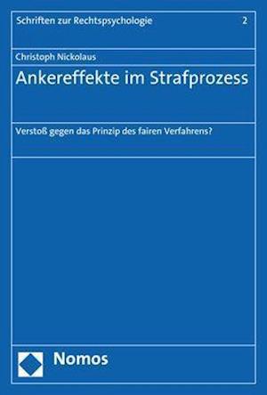 Ankereffekte im Strafprozess