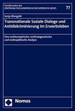 Transnationale Soziale Dialoge und Antidiskriminierung im Erwerbsleben