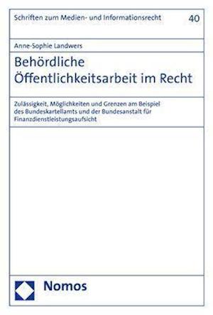 Behordliche Offentlichkeitsarbeit Im Recht