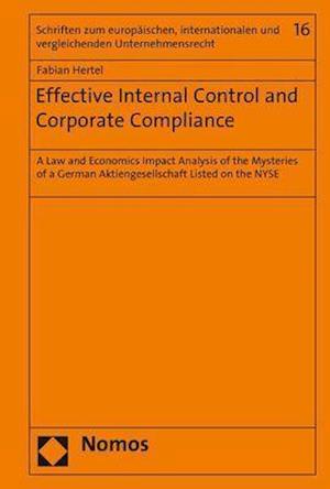 Effective Internal Control and Corporate Compliance