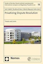 Privatizing Dispute Resolution