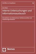 Interne Untersuchungen Und Informationsaustausch