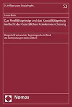 Das Finalitatsprinzip Und Das Kausalitatsprinzip Im Recht Der Gesetzlichen Krankenversicherung