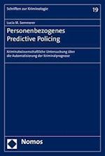 Personenbezogenes Predictive Policing