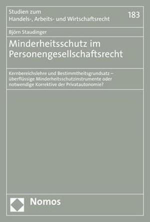 Minderheitsschutz im Personengesellschaftsrecht