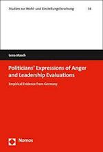 Politicians' Expressions of Anger and Leadership Evaluations