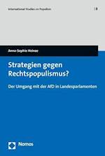 Strategien gegen Rechtspopulismus?