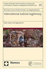 International Judicial Legitimacy