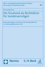 Die Treuhand als Rechtsform für Sondervermögen