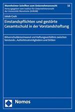 Einstandspflichten und gestörte Gesamtschuld in der Vorstandshaftung