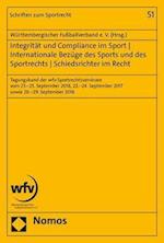 Integrität und Compliance im Sport - Internationale Bezüge des Sports und des Sportrechts - Schiedsrichter im Recht