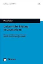 Universitäre Bildung in Deutschland