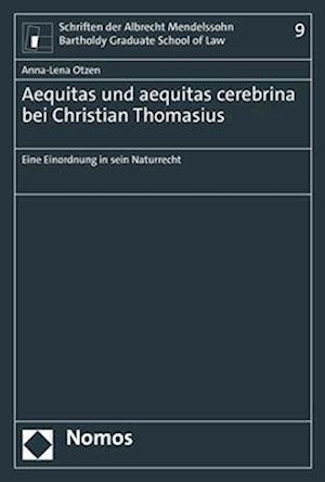 Aequitas und aequitas cerebrina bei Christian Thomasius