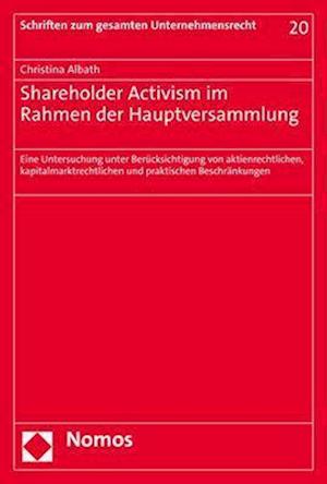 Shareholder Activism im Rahmen der Hauptversammlung