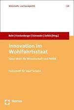 Innovation Im Wohlfahrtsstaat