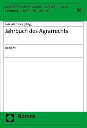 Jahrbuch des Agrarrechts. Band XV