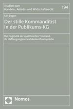 Der stille Kommanditist in der Publikums-KG