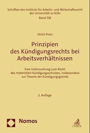 Prinzipien des Kündigungsrechts bei Arbeitsverhältnissen