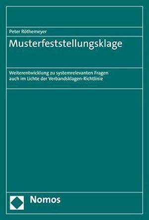 Musterfeststellungsklage