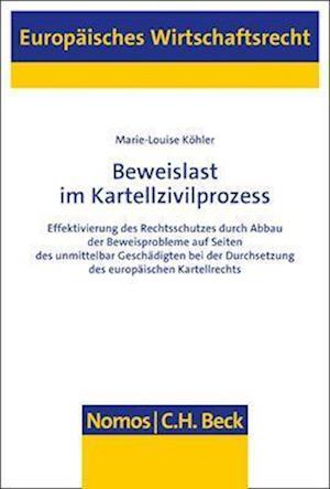 Beweislast im Kartellzivilprozess