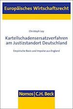 Kartellschadensersatzverfahren am Justizstandort Deutschland