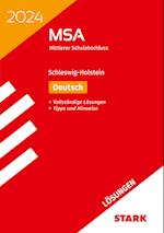 STARK Lösungen zu Original-Prüfungen und Training MSA 2024 - Deutsch - Schleswig-Holstein