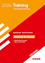 STARK Lösungen zu Original-Prüfungen und Training Abschlussprüfung Realschule 2024 - Deutsch - Niedersachsen