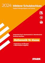 STARK Original-Prüfungen und Training - Mittlerer Schulabschluss 2023 - Mathematik - Hauptschule Typ B/ Gesamtschule EK/Sekundarschule -  NRW