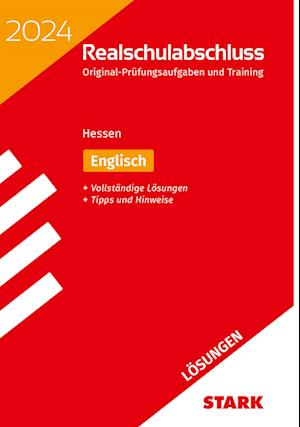 STARK Lösungen zu Original-Prüfungen und Training Realschulabschluss 2024 - Englisch - Hessen