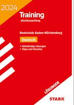 STARK Lösungen zu Training Abschlussprüfung Realschule 2024 - Deutsch - BaWü