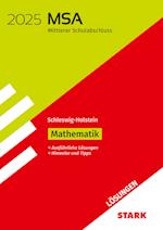 STARK Lösungen zu Original-Prüfungen und Training MSA 2025 - Mathematik - Schleswig-Holstein