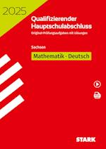 STARK Qualifizierender Hauptschulabschluss 2025 - Mathematik, Deutsch - Sachsen