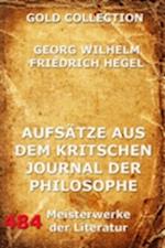 Aufsätze aus dem kritischen Journal der Philosophie