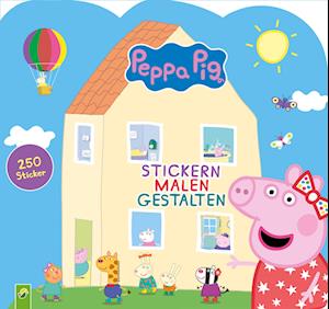 Peppa Pig Stickern Malen Gestalten