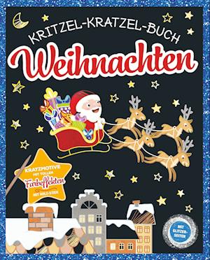 Kritzel-Kratzel-Buch Weihnachten. Für Kinder ab 5 Jahren